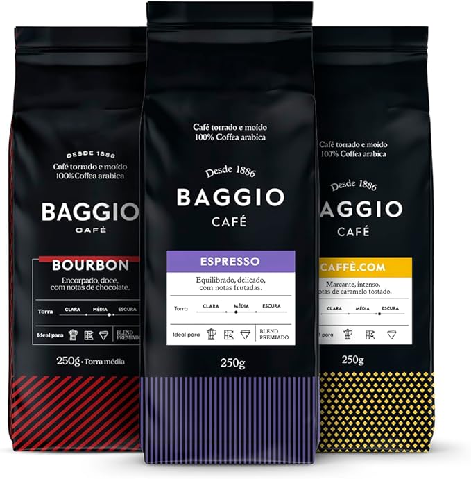 Kit 3 Cafés